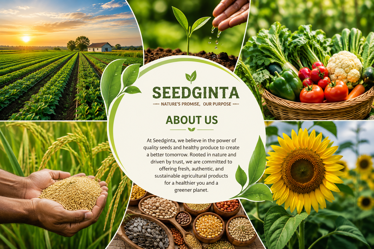 Seedginta crops and farming