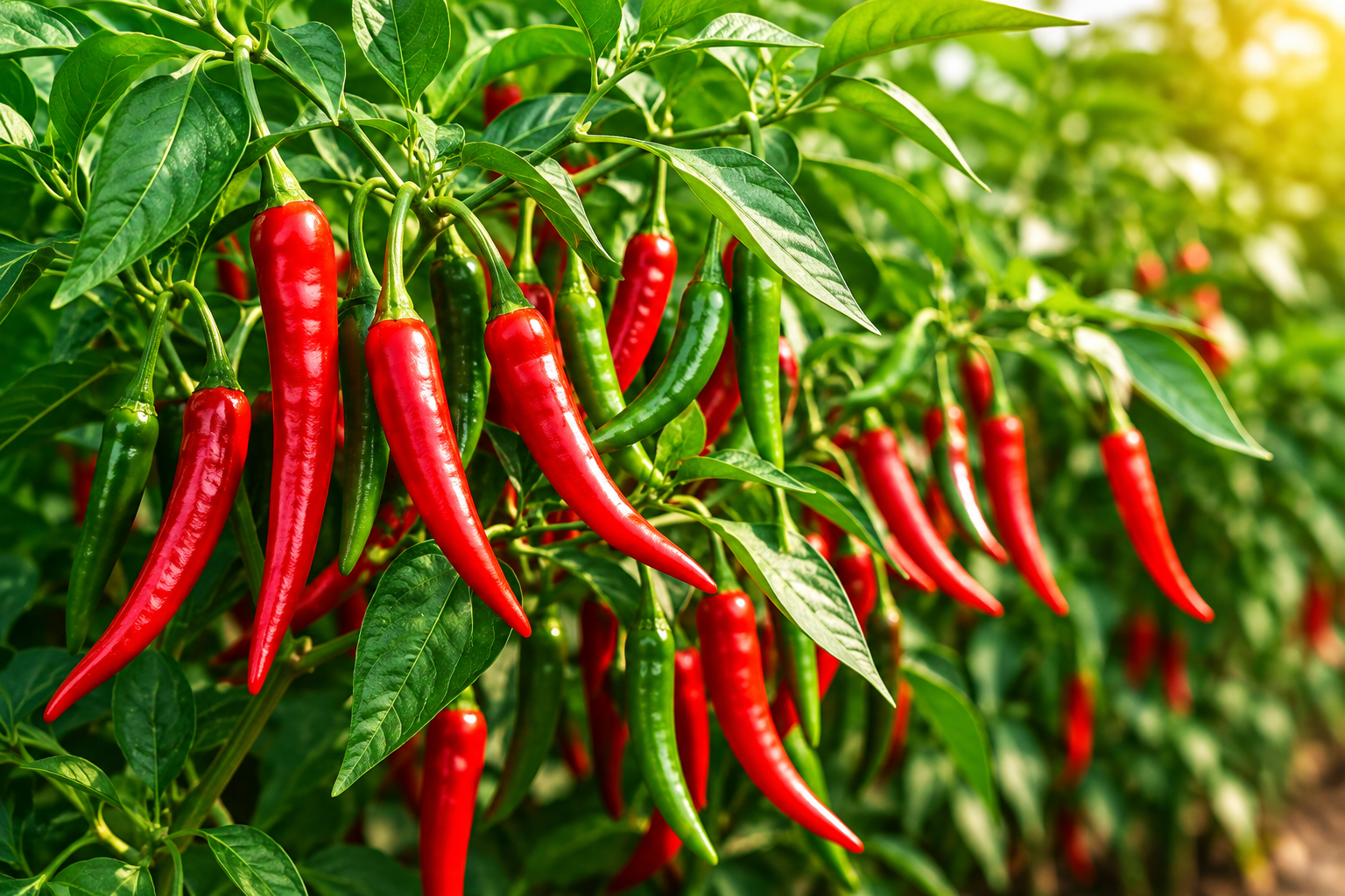 Chilli crop