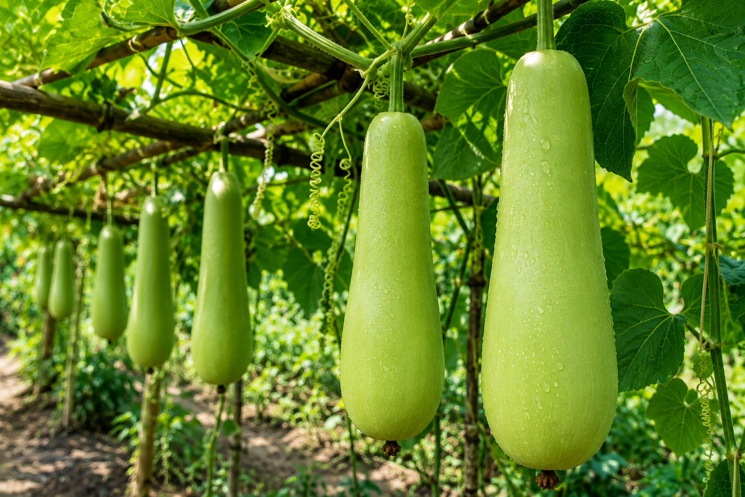 Gourd crop