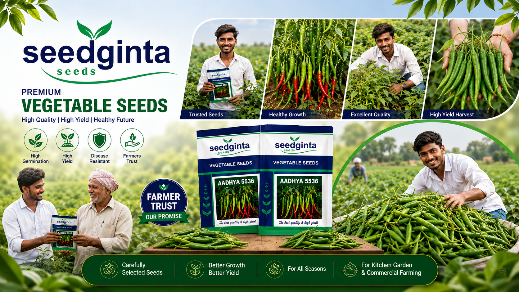 Seedginta Quality Seeds - Better Farming
