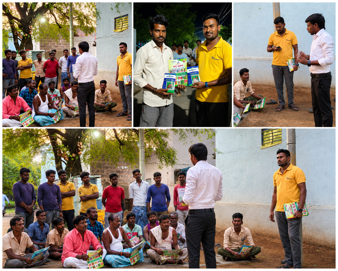 Discussion with Farmers to Understand Challenges, Identify Mistakes, and Gather Ideas.